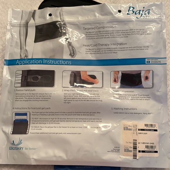Bio Skin Baja 627 Back Brace - Picture 6 of 7